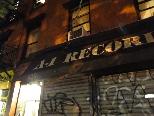 A1 Record shop, New York.